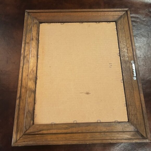 Vintage R. Hendrickson Sepia "Indiana Art Print Portrait Framed Nude Woman - Picture 12 of 14